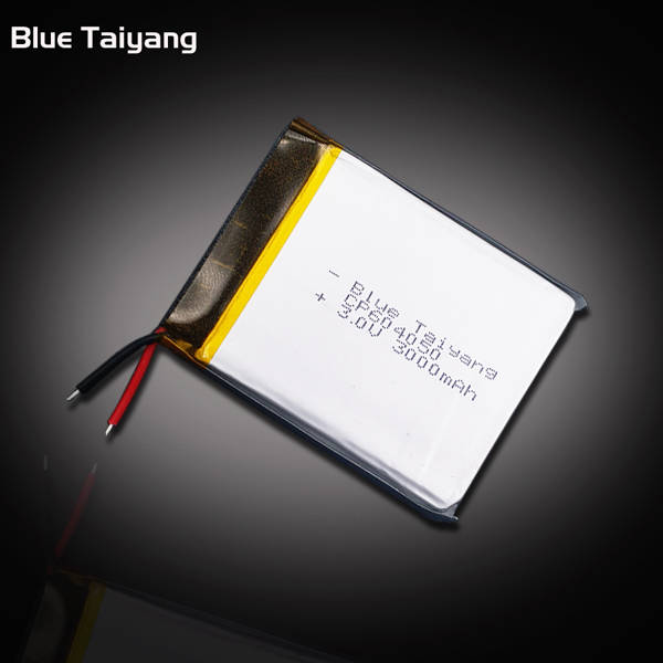 Non-rechargeable cp604050 3v 3000mah lithium battery limno2 battery