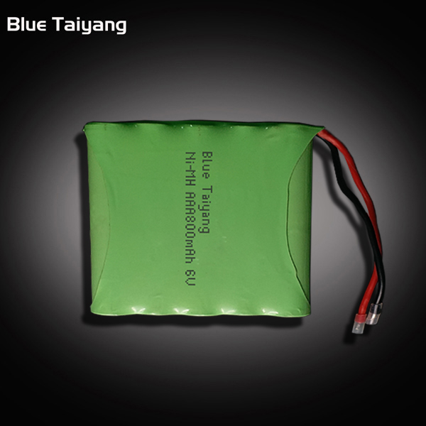 ni-mh AAA 800mah 6v rechargeable battery pack