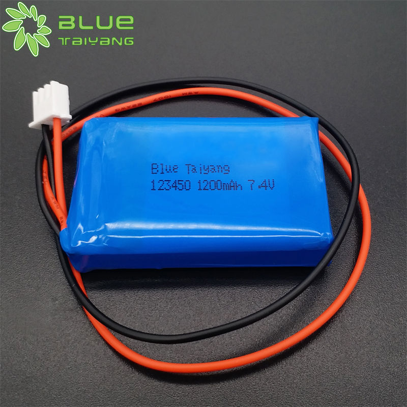 LP123450 1200mah 7.4V