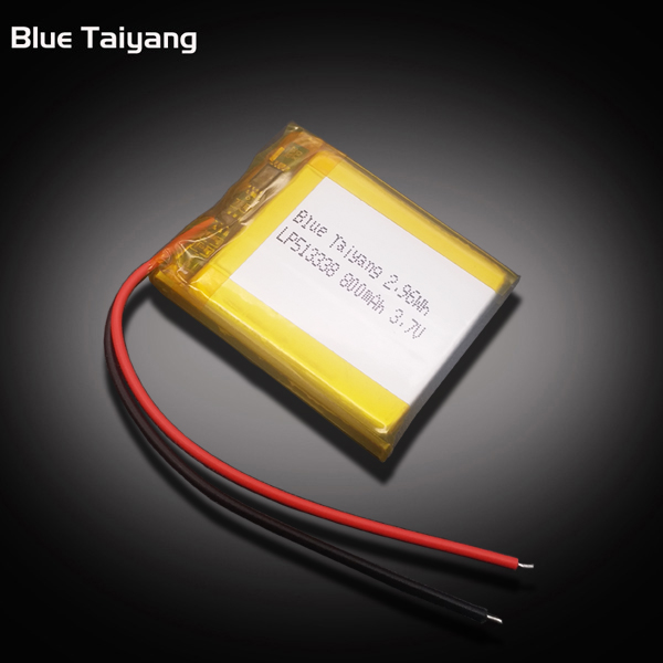 513338 3.7v 800mah 2.96wh rechargeable lithium polymer battery