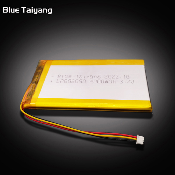High capacity lithium polymer battery 4000mah 3.7v 14.8wh 606090 polymer li-ion battery