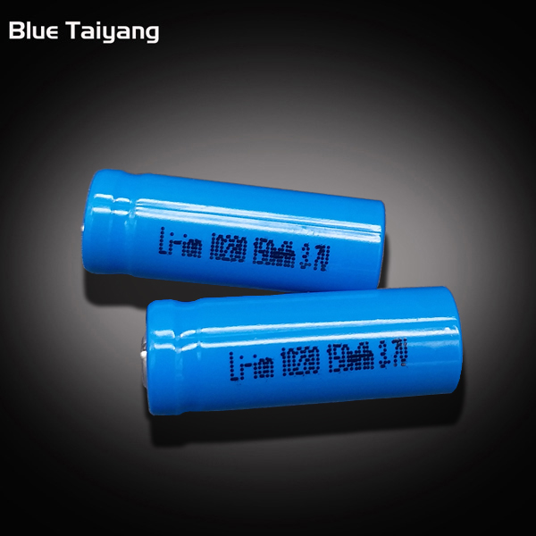 Rechargeable 3.7v cylindrical li-ion battery 10280 150mah 0.555wh