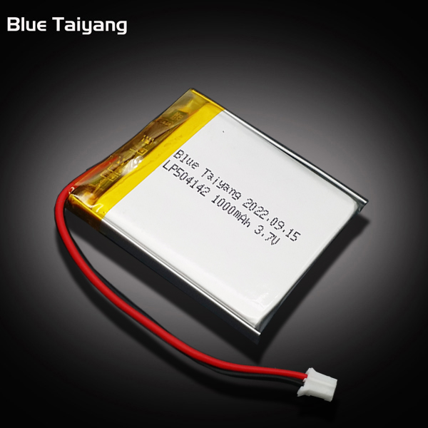 504142 Factory lipo cell Polymer Lithium Ion Battery 3.7v 1000mah 37wh