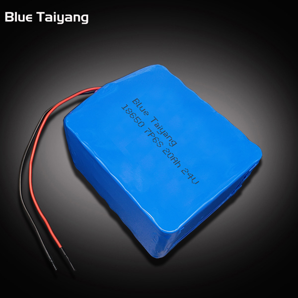 Customized li ion battery pack 18650 7P6S 24V 20ah lithium battery pack