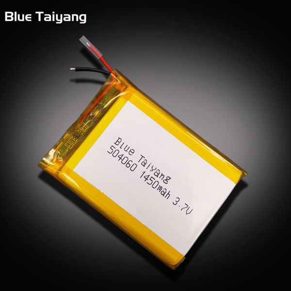 Hot selling high stock quality lithium batteries 504060 3.7V 1450mah Rechargeable polymer lithium battery