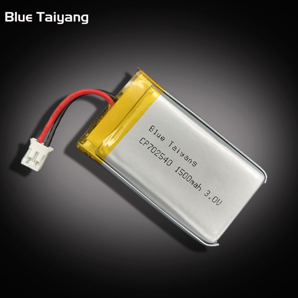 CP702540 3.0V 1500mah primary lithium limno2 battery