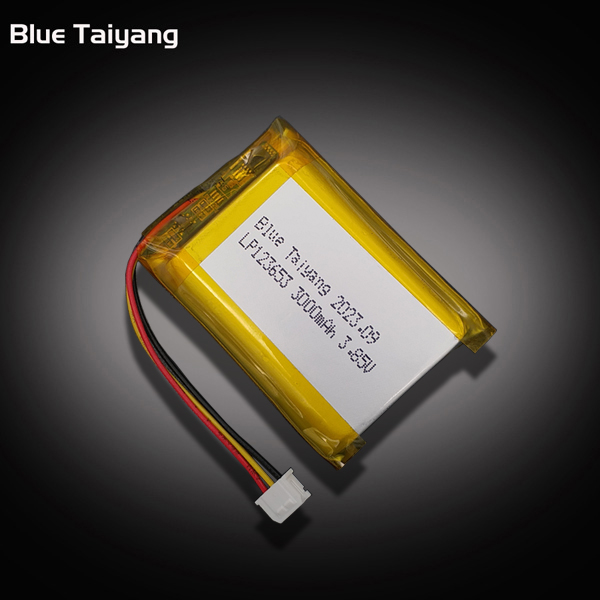 123653 3.85v 3000mah rechargeable lithium polymer battery