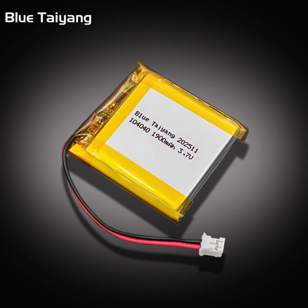 104040 2000mah 3.7v rechargeable battery 3.7v 1900mah lithium polymer cell battery