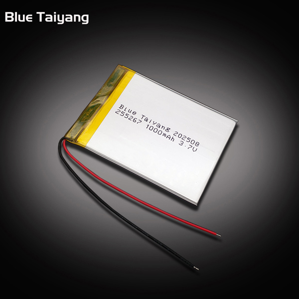 Custom Rechargeable Li Baterry 3.7v 1000mah Lipo Batteriessmall Size