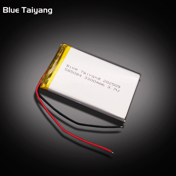 Recargable Bateria Lipo 585084 3.7v 3300mah Custom Li Ion Polymer Battery