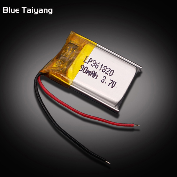 361820 Rechargeable Custom Lipo Bateria Para Audifonos 3.7v 90mah Mini Battery