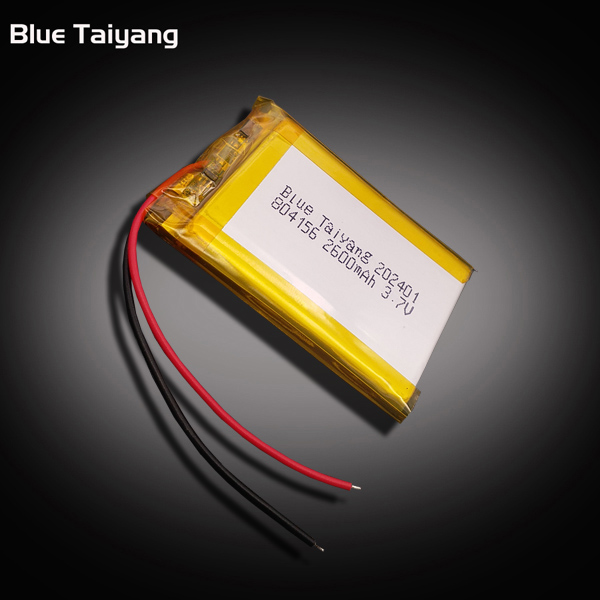 804156 Custom Rechargeable Li Ion Battery 2600mah 9.62wh 3.7v Power Bank