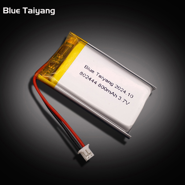 802444 Custom Mini Power Bank Li-po Battery 3.7v 800mah Mp3 Battery
