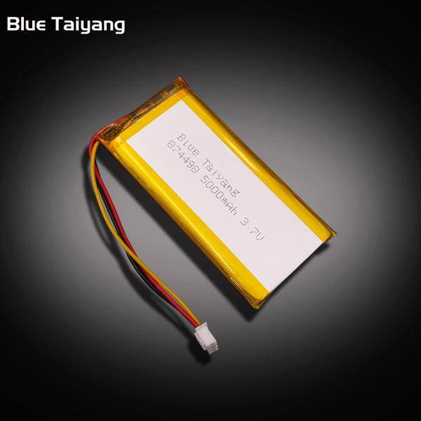 874498 Rechargeable Custom power banks 3.7v 5000mah lithium polymer battery