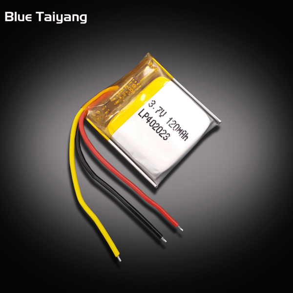 402023 Custom rechargeable polymer lithium ion battery 120mah 3.7v power bank battery