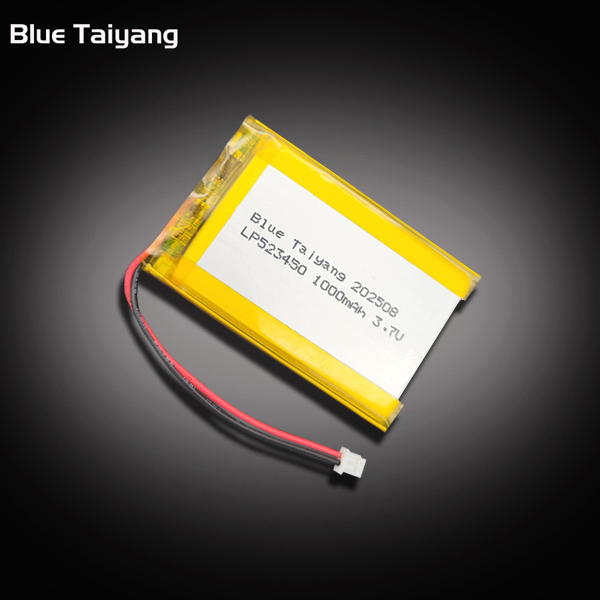 523450 Custom Rechargeable Bateria Lipo 3.7v Pcm 1000mah Ce Lipo Batteriessmall Size