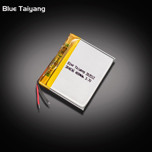304036 Custom Lipo Bateria 1.48wh 3.7v 400mah Li Polymer Battery Cell