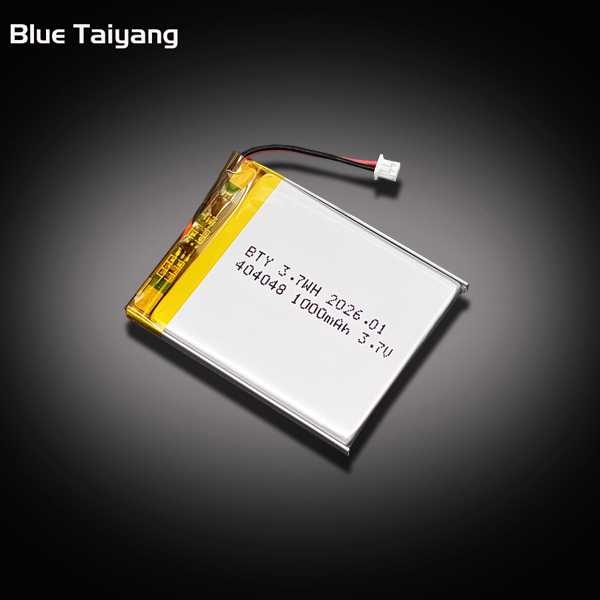 404048 custom rechargeable lipo battery 1000mah 3.7v li ion battery cell