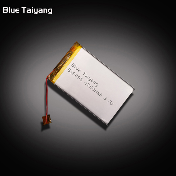LP516095 rechageable li-polymer battery 4750mah 3.7v lipo battery 4500mah li polymer battery