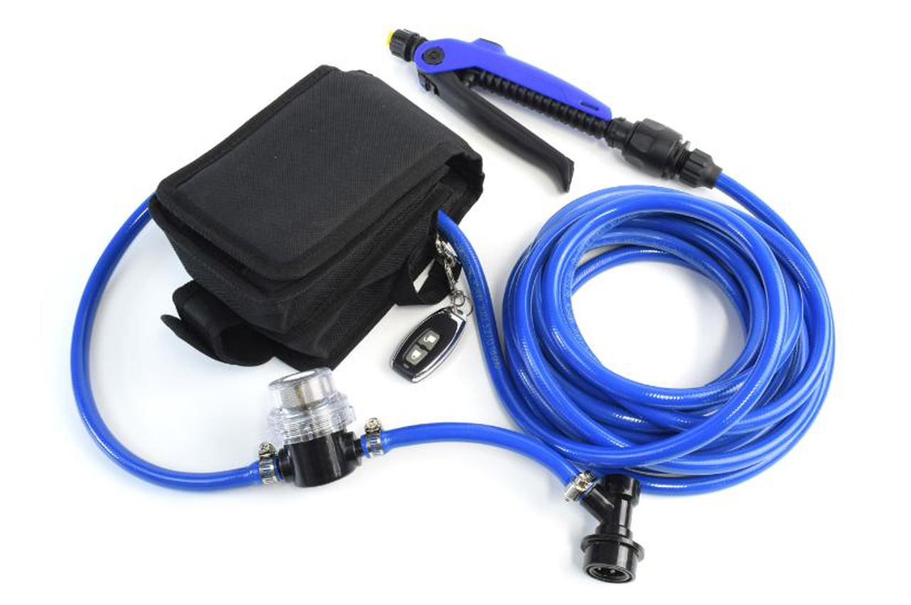 Backpack type electronic spray gun