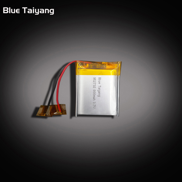 Custom 952732 3.7v 800mah rechargeable battery lithium ion battery 3.7 v 800mah lipo battery