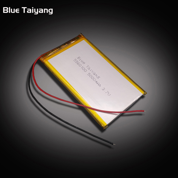 5560100 3.7v 5000mah li polymer cell portable power banks 5000mah lithium battery