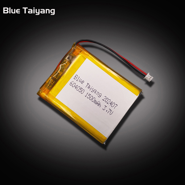 604050 custom lipo battery 3.7v 1500mah rechargeable lithium battery