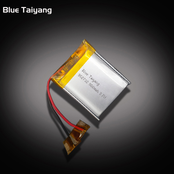 Custom 952732 3.7v 800mah rechargeable battery lithium ion battery 3.7 v 800mah lipo battery
