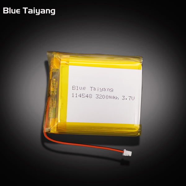 Li-po Battery with PCB and Connector 114548 Lithium Polymer Cell 3.7V Rechargeable li ion battery 3.7v 3200mah polymer battery