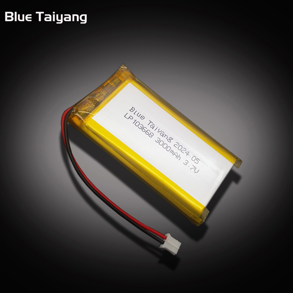 rechargeable battery 3.7v 3000mah 103668 lithium polymer battery