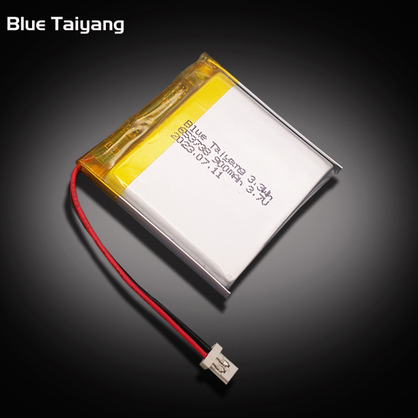 li ion battery 900mah 3.33wh 653738 3.7v polymer lithium battery 900mah lipo battery
