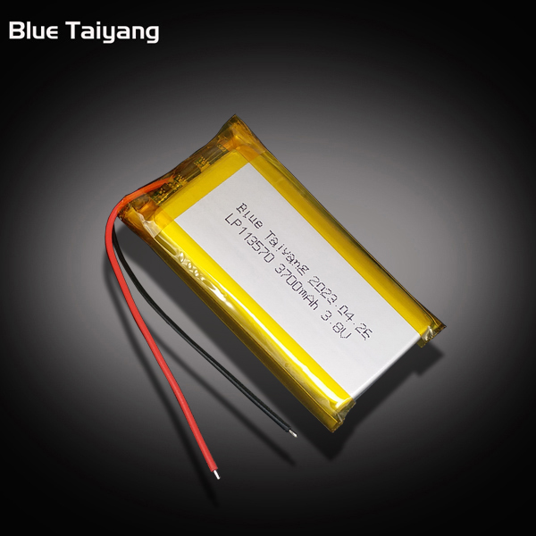High Voltage Lithium Ion Battery Rechargeable 113570 3700mAh 3.8V Pouch Lithium Polymer Battery
