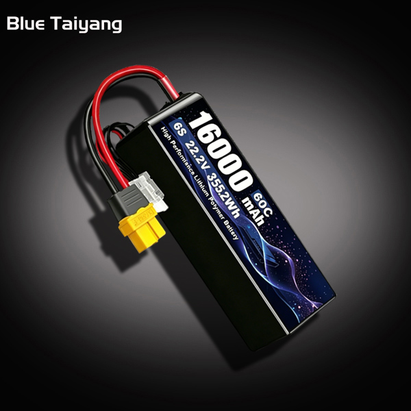 1174170 Rechargeable Lithium Polymer Battery 6s  22.2V 16000mah 60C High Rate Li-po Battery for Agricultural Drone/UAV and Electric Toy Car