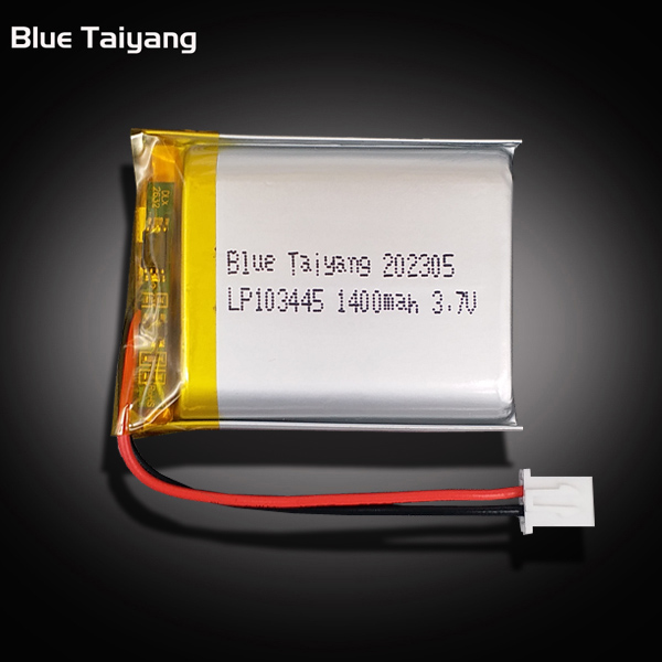 103445 rechargeable li ion battery lipo bateria 3.7v 1400mah lithium ion battery