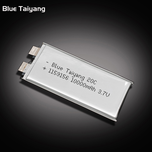 1159156 10000mah Rechargeable Lipo Battery 20C 3.7V 10Ah High Capacity High rate lithium cell
