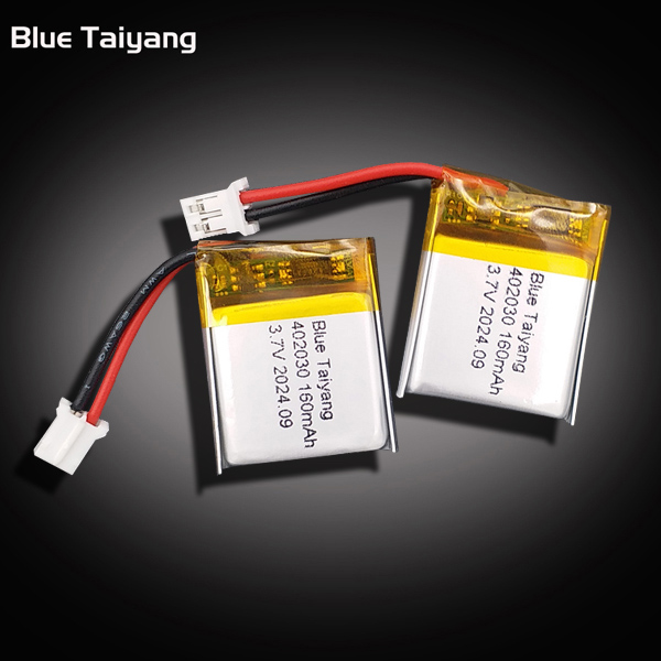 402030 custom lipo battery lithium-polymer-batterie 160mah 3.7v rechargeable battery