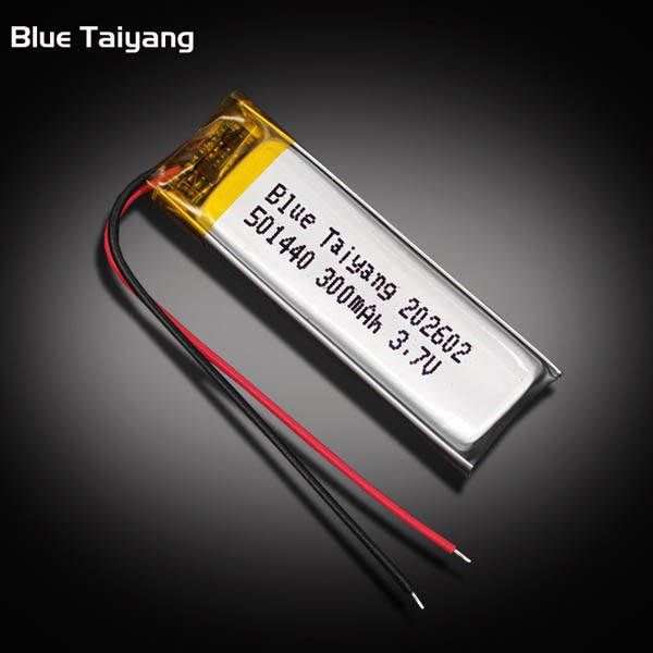 Custom Bateria 501440 1.1wh 3.7v 300mah Polymer Li Ion Mini Battery